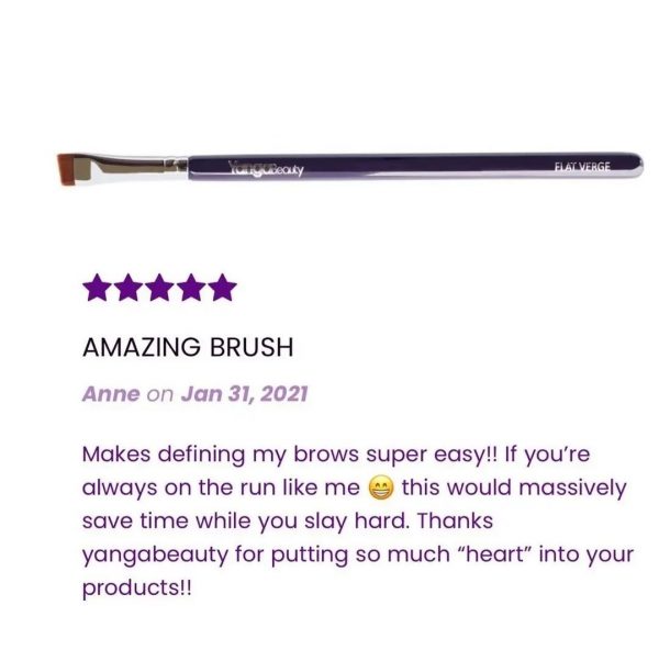 YangaBeauty Flatverge Brow Brush