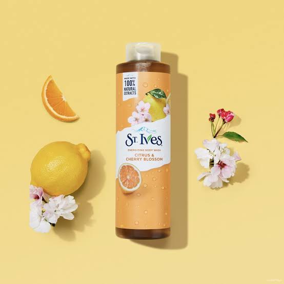 St Ives Body Wash - Citrus & Cherry Blossom