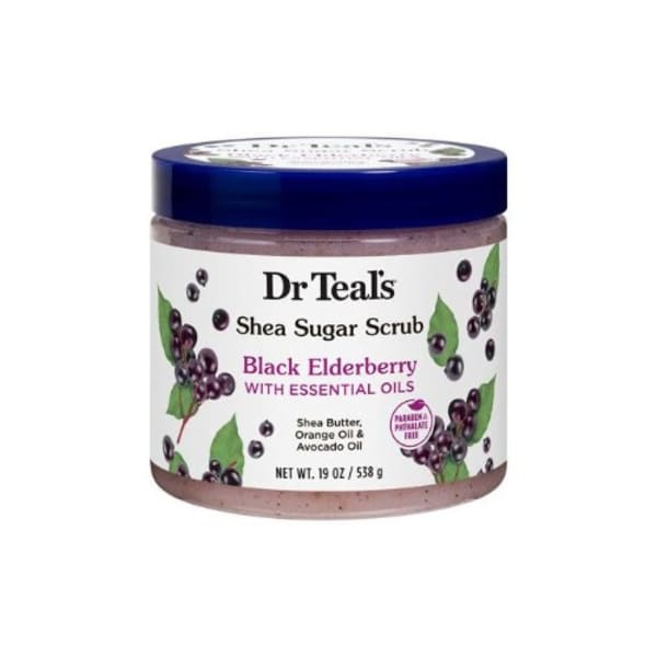 Dr Teals Sugar Scrub - Black Elderberry