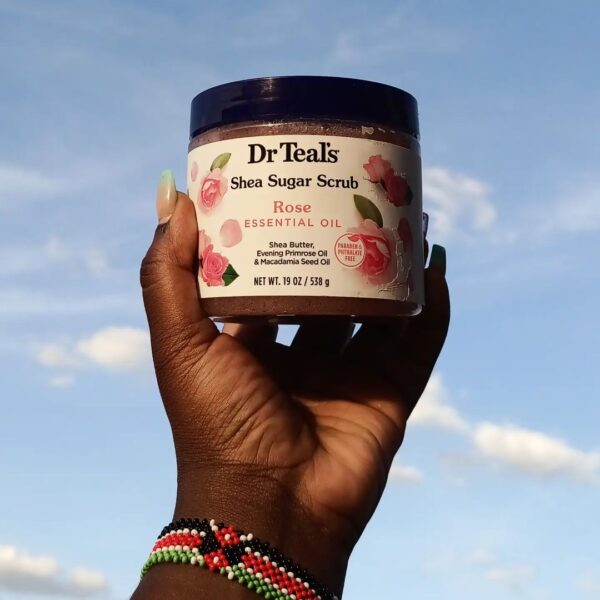 Dr Teals Sugar Scrub - Rose