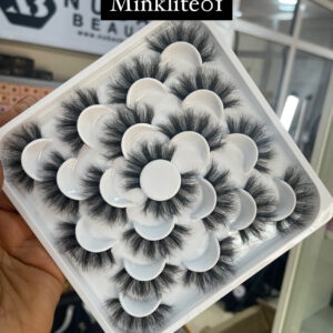 Voan 10pair Mink Lash Tray - Minklite01
