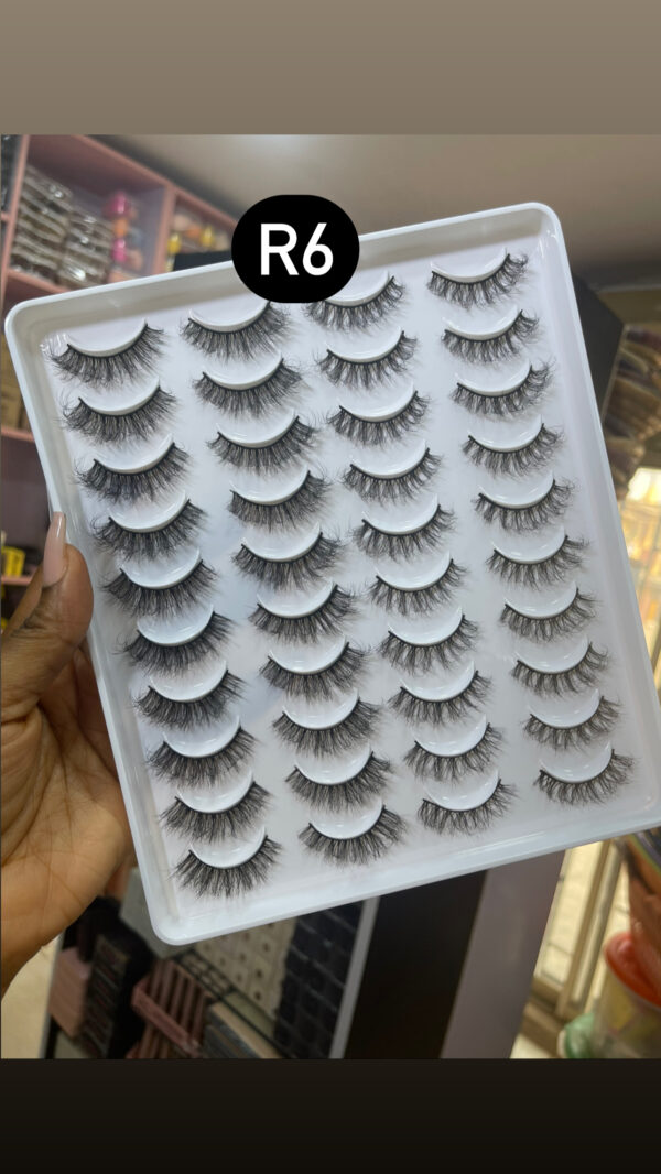 Voan 20pair Mink Lash Tray - R6