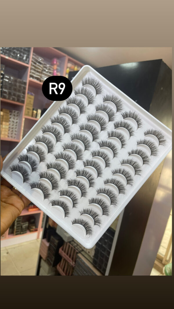 Voan 20pair Mink Lash Tray - R9