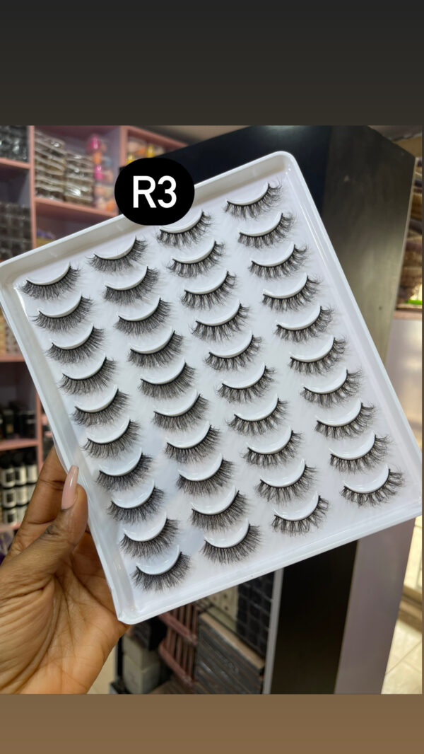 Voan 20pair Mink Lash Tray - R3