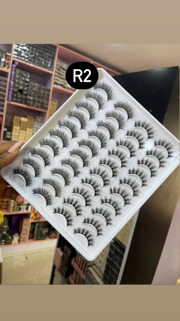 Voan 20pair Mink Lash Tray - R2