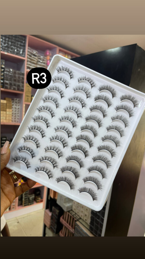 Voan 20pair Mink Lash Tray - R3