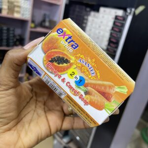 Asantee Extra White Soap(Papaya and carrot)