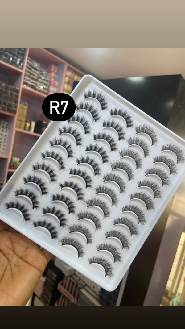 Voan 20pair Mink Lash Tray - R7