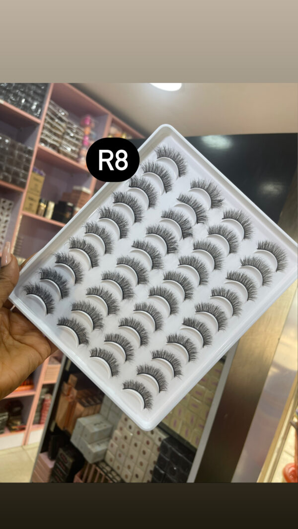 Voan 20pair Mink Lash Tray - R8