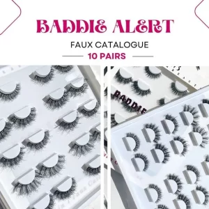 Wynkkbeauty 10pair Lash Tray - Baddie Alert