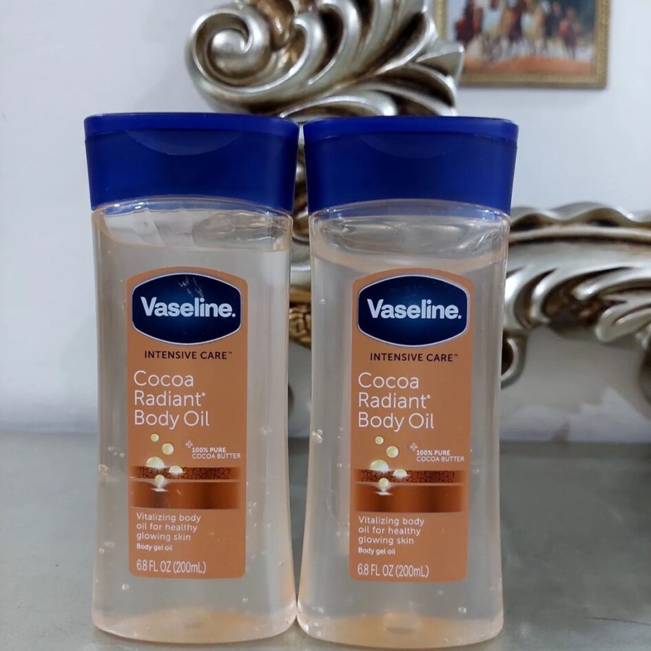 Vaseline Intense Care Cocoa Radiant Body Oil - 200ml - 2Posh Beauty