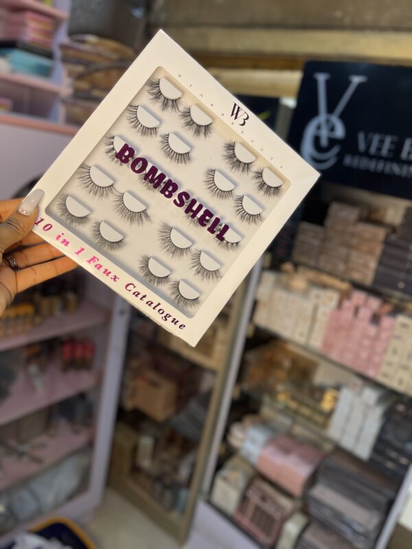 Wynkkbeauty 10pair Lash Tray - Bombshell