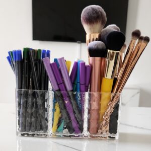 Clear Acrylic Brush/Pencil Organizer