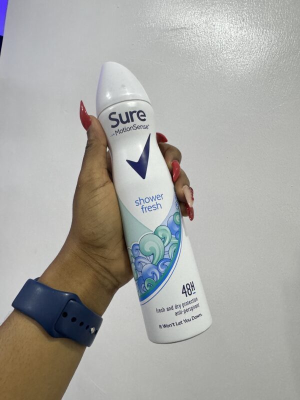 Sure Antiperspirant Body Spray - Shower Fresh