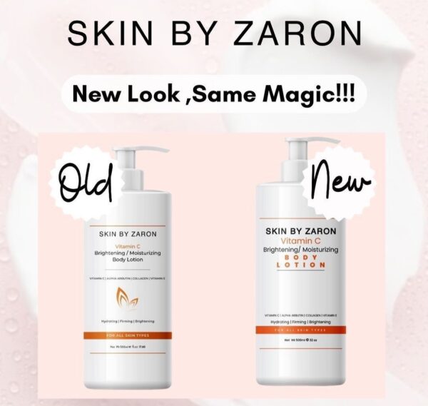 Skin By Zaron Vitamin C Brightening/Moisturizing Body Lotion