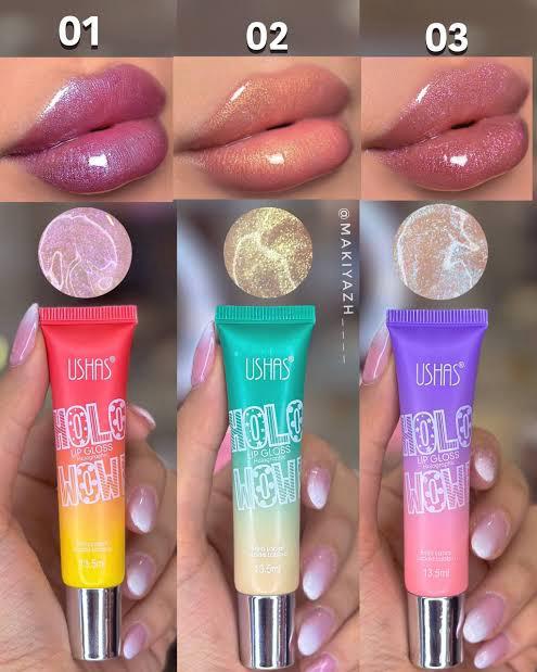 Ushas Holographic Lipgloss