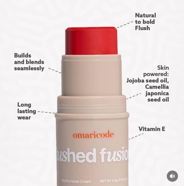 Omaricode Flushed Fusion Stick Blush