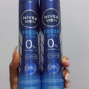 Nivea Fresh Active 0% Aluminium Deodorant Spray