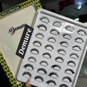 16pair Lash Tray - Demure