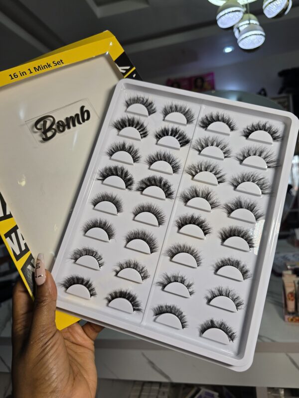 16Pair Lash Tray - Bomb