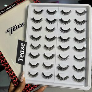16Pair Lash Tray - Tease