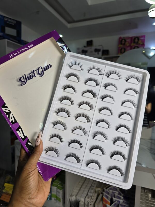 16Pair Lash Tray - Shot Gun