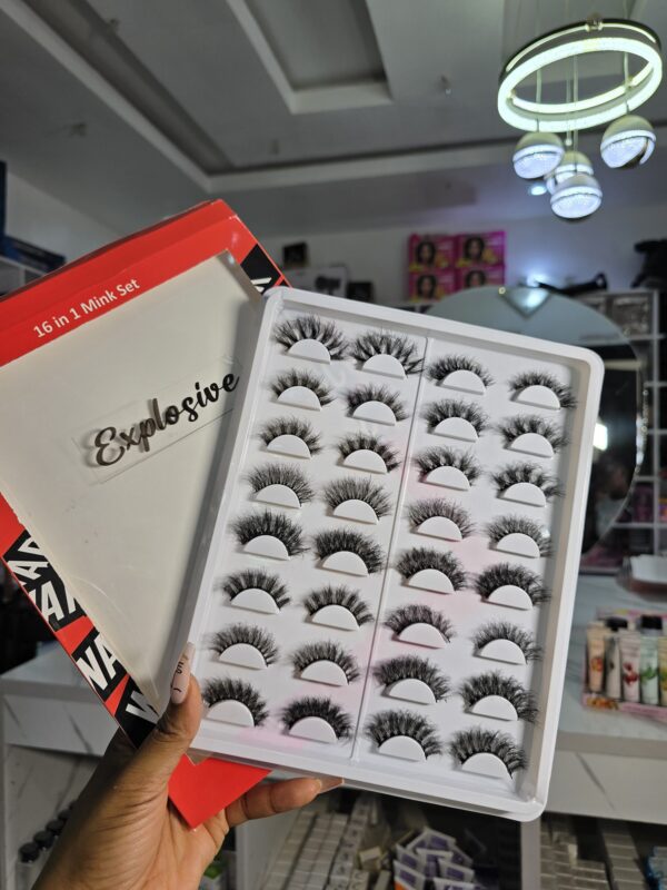 16Pair Lash Tray - Explosive