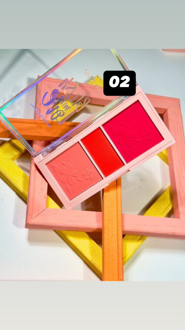 Merry Color 3in1 Blush Palette