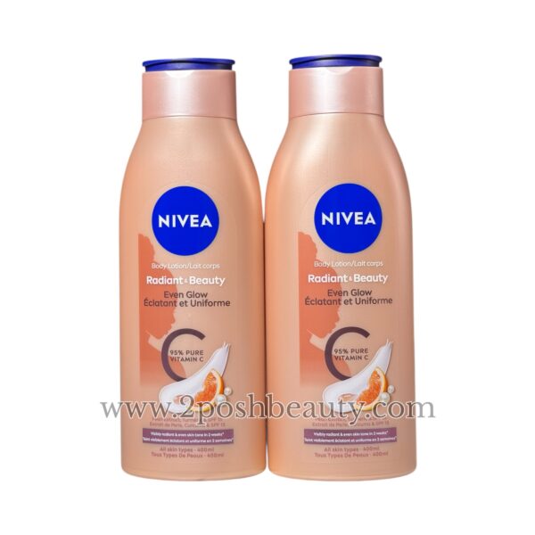 Nivea Radiant and Beauty Even Glow With Vitamin C Body Lotion