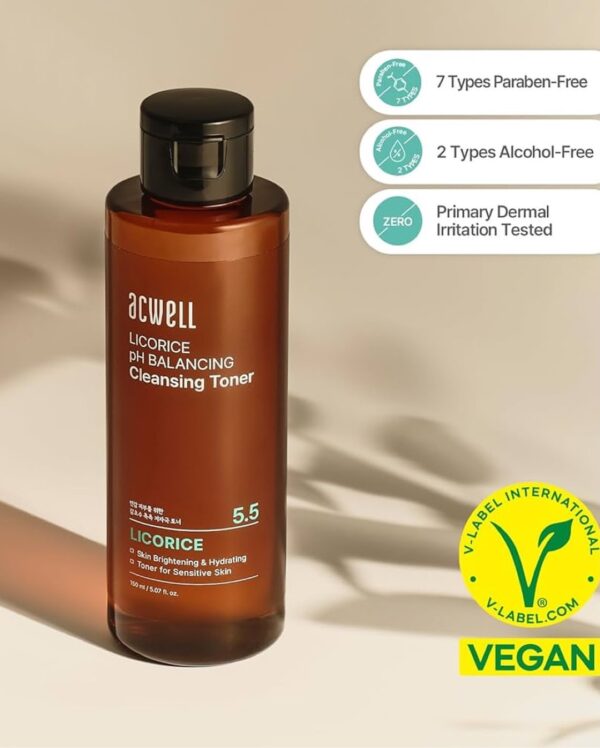 Acwell Licorice pH Balancing Cleansing Toner - 150ml