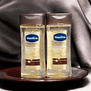 Vaseline Intensive Care Cocoa Radiant Body Oil - 200ml(Brown Cover)