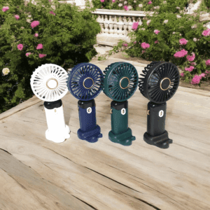 Led Digital Display Mini Rechargeable Fan