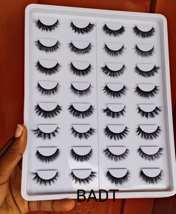 Chee 16Pair Mink Lash Tray - Badt