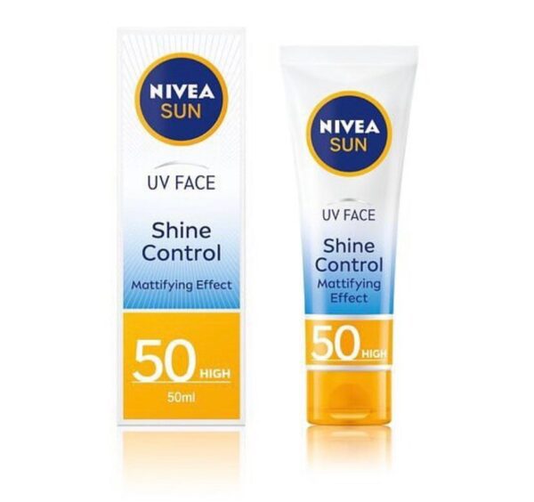 Nivea Shine Control Mattifying Effect Sunscreen - SPF50