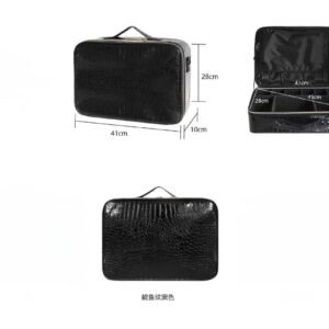 Crocodile Skin Oxford Makeup Box