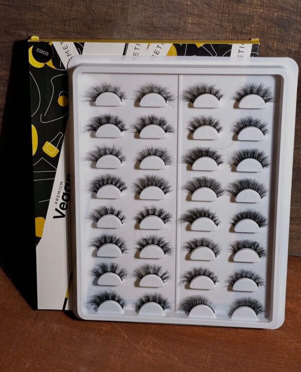 Msmetics 16pair Lash Tray- Coco
