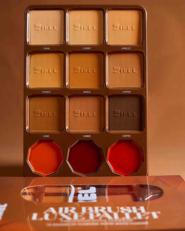 Zikel Airbrush Luxe Powder and Blush Palette