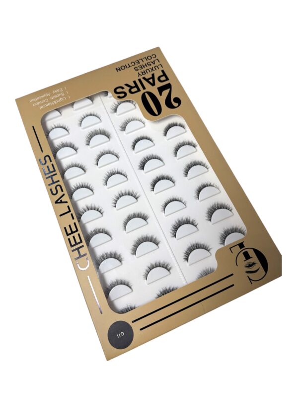 Chee 20Pair Mink Lash Tray - GII