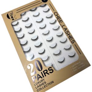 Chee 20Pair Mink Lash Tray - GII