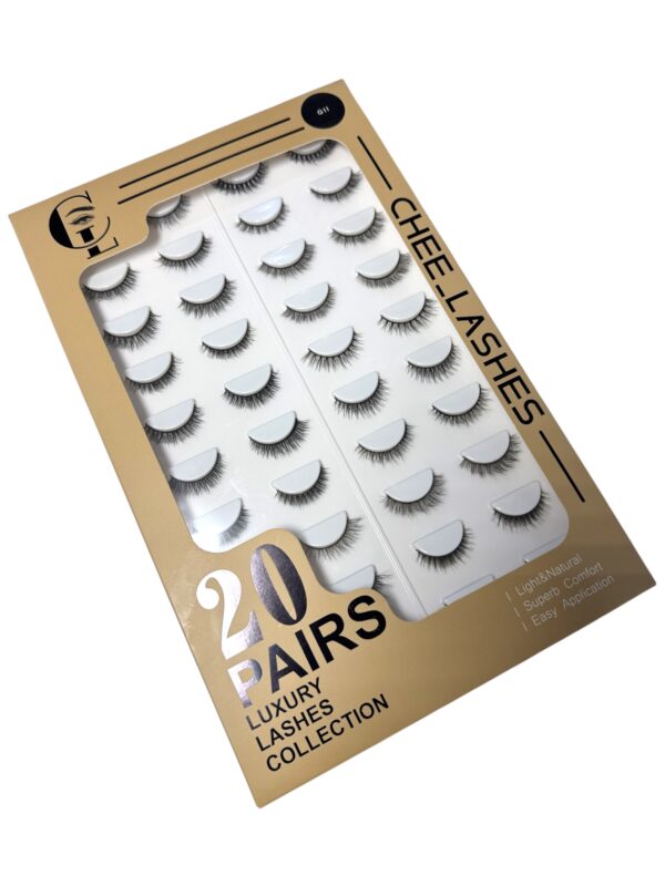 Chee 20Pair Mink Lash Tray - GII