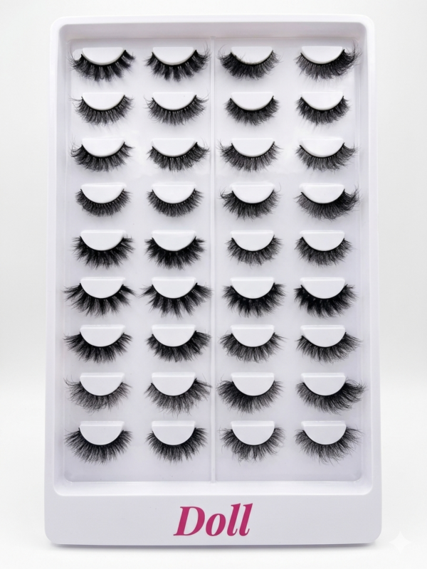 Voan 20pair Lash Tray- Doll