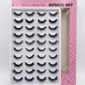 Voan 20pair Hybrid Lash Tray- Set3