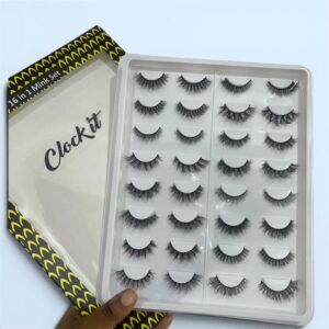 16pair Lash Tray – Clock it