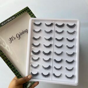 16pair Lash Tray – It's Giving